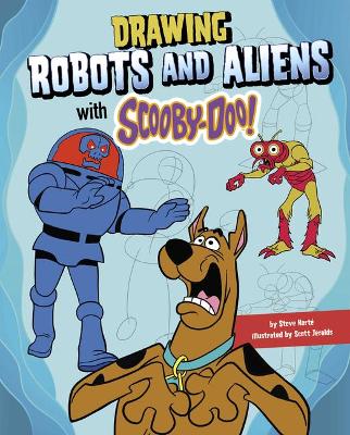 Book cover for Drawing Robots and Aliens with Scooby-Doo!