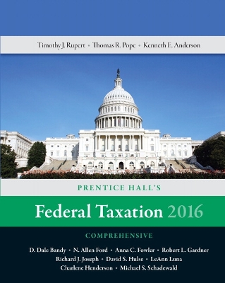 Book cover for Pearson's Federal Taxation 2016 Comprehensive (Subscription)