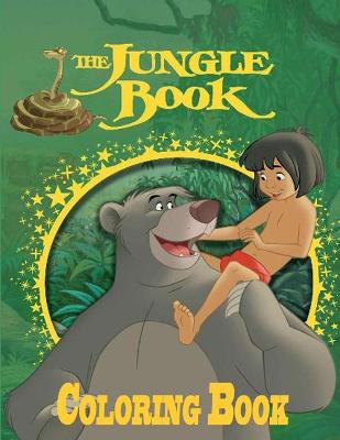Book cover for The Jungle Book Coloring Book