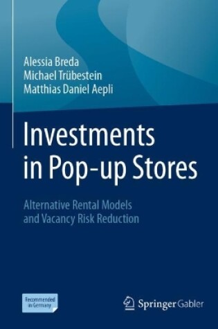 Cover of Investments in Pop-up Stores