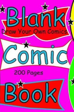 Cover of Blank Comic Book