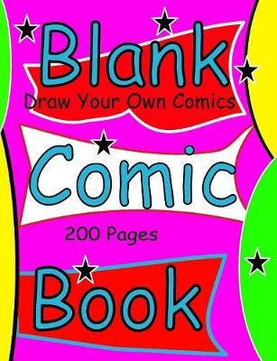 Book cover for Blank Comic Book