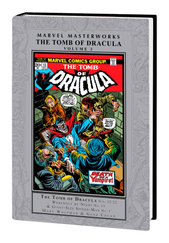 Book cover for Marvel Masterworks: The Tomb Of Dracula Vol. 2