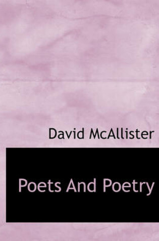 Cover of Poets and Poetry