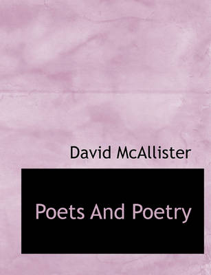 Book cover for Poets and Poetry