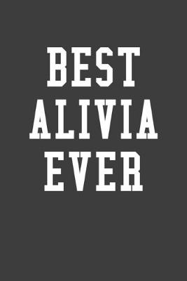 Book cover for Best Alivia Ever