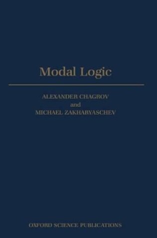 Cover of Modal Logic