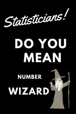 Book cover for Statisticians! Did You Mean Number Wizard