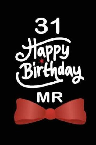 Cover of 31 Happy birthday mr