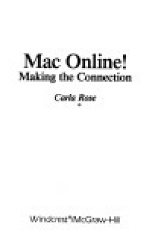 Cover of Mac Online!