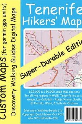 Cover of Tenerife Hikers Custom Maps