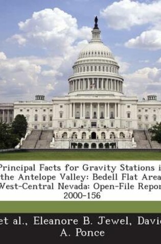 Cover of Principal Facts for Gravity Stations in the Antelope Valley