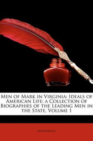 Cover of Men of Mark in Virginia