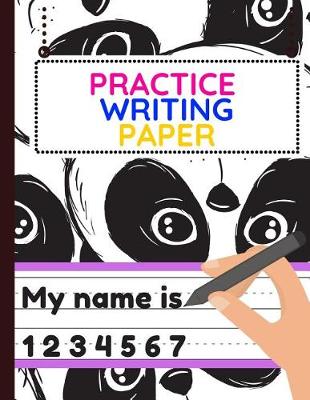 Book cover for Practice Writing Paper