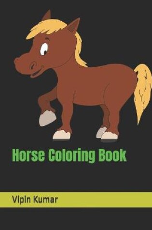 Cover of Horse Coloring Book