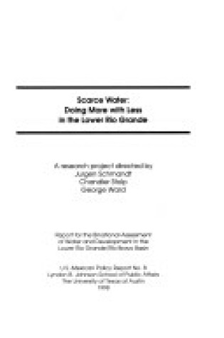 Cover of Scarce Water