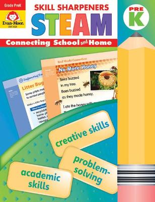 Book cover for Skill Sharpeners: Steam, Prek Workbook