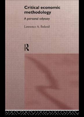 Book cover for Critical Economic Methodology