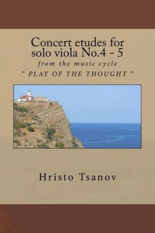 Cover of Concert etudes for solo viola No.4 - 5