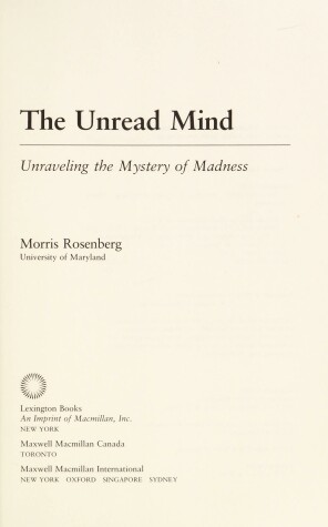 Cover of The Unread Mind