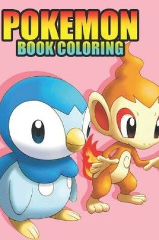 Cover of pokemon book coloring