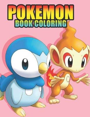 Book cover for pokemon book coloring