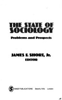 Book cover for The State of Sociology