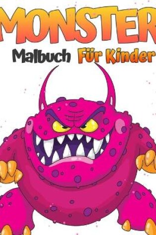 Cover of Monster-Malbuch für Kinder