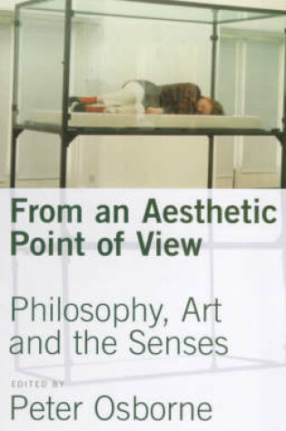 Cover of From  an Aesthetic Point of View