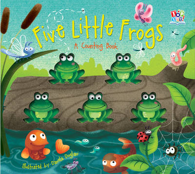 Book cover for Five Little Frogs