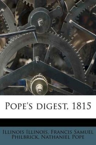 Cover of Pope's Digest, 1815