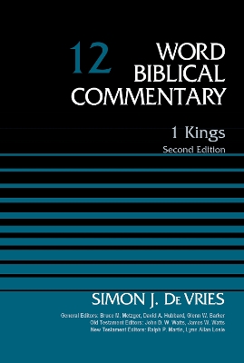 Book cover for 1 Kings, Volume 12