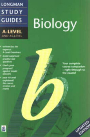 Cover of Longman A-level Study Guide: Biology updated edition