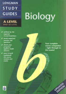 Cover of Longman A-level Study Guide: Biology updated edition