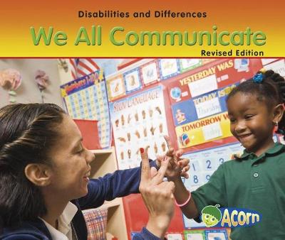 Book cover for We All Communicate (Disabilities and Differences)