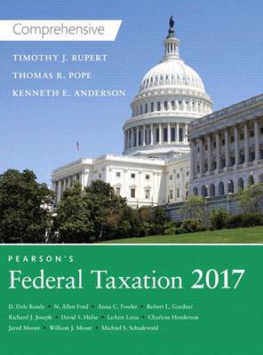 Book cover for Pearson's Federal Taxation 2017 Comprehensive Plus Mylab Accounting with Pearson Etext -- Access Card Package