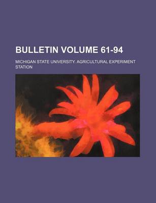 Book cover for Bulletin Volume 61-94