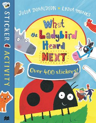Book cover for What the Ladybird Heard Next Sticker Book