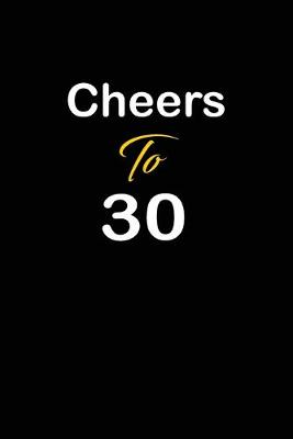Book cover for cheers to 30