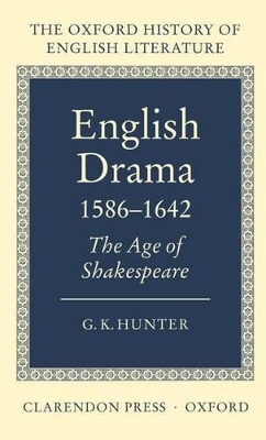 Book cover for English Drama 1586-1642
