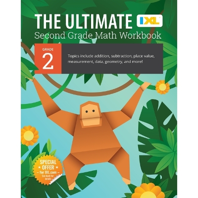 Book cover for The Ultimate Grade 2 Math Workbook