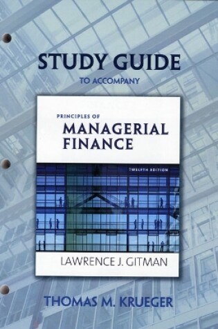 Cover of Study Guide for Principles of Managerial Finance