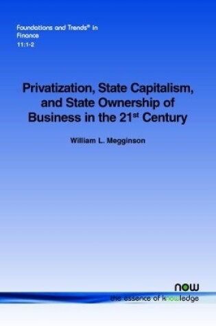 Cover of Privatization, State Capitalism, and State Ownership of Business in the 21st Century