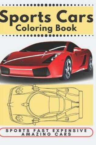 Cover of SPORTS CARS coloring book