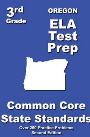 Cover of Oregon 3rd Grade ELA Test Prep