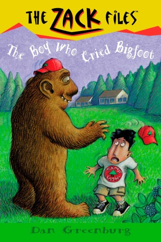 Cover of Zack Files 19: the Boy Who Cried Bigfoot