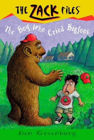 Book cover for Zack Files 19: the Boy Who Cried Bigfoot