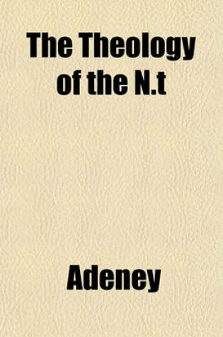 Cover of The Theology of the N.T