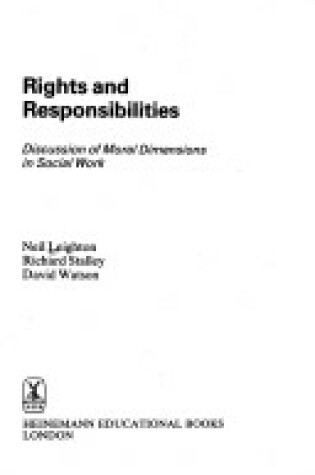 Cover of Rights and Responsibilities