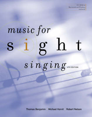 Book cover for Music for Sight Singing
